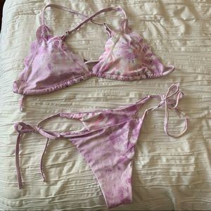 Lilac Tie Dye Bikini